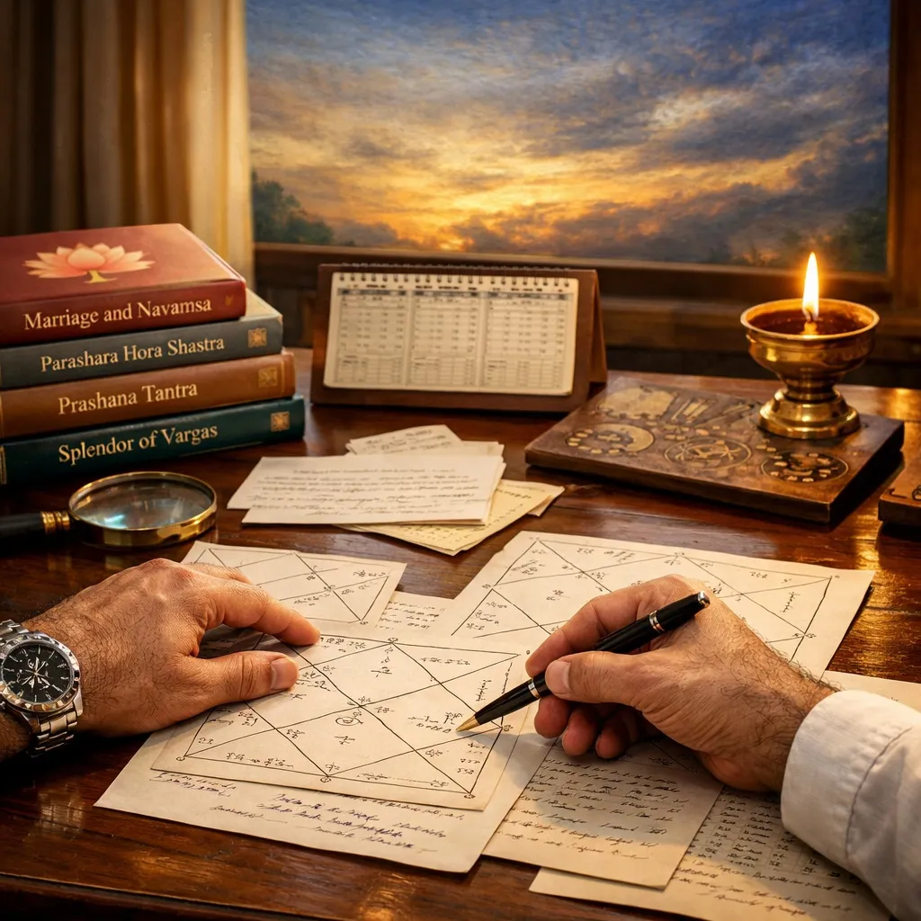 Marriage compatibility analysis through Vedic astrology